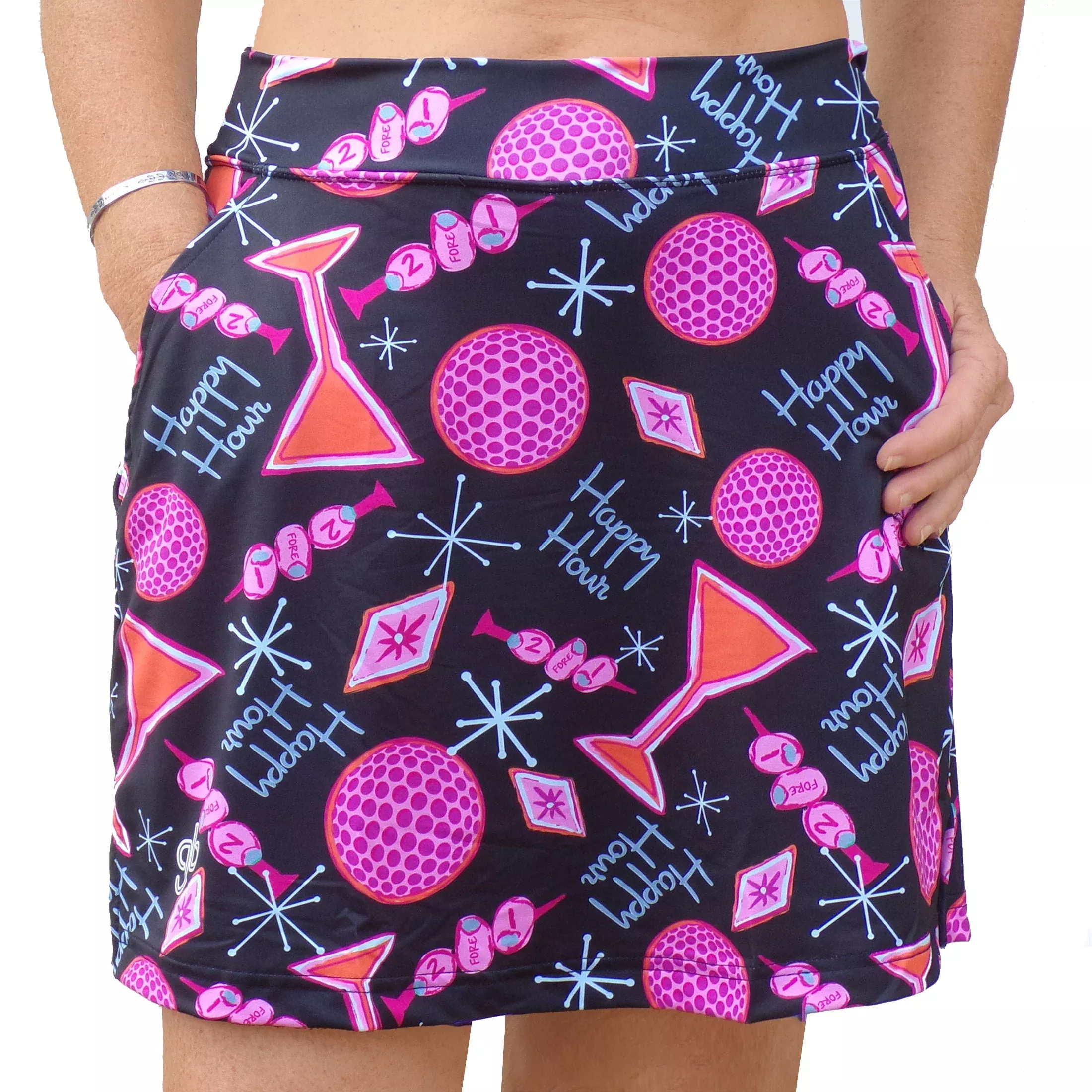 Martini Straight Golf Skort