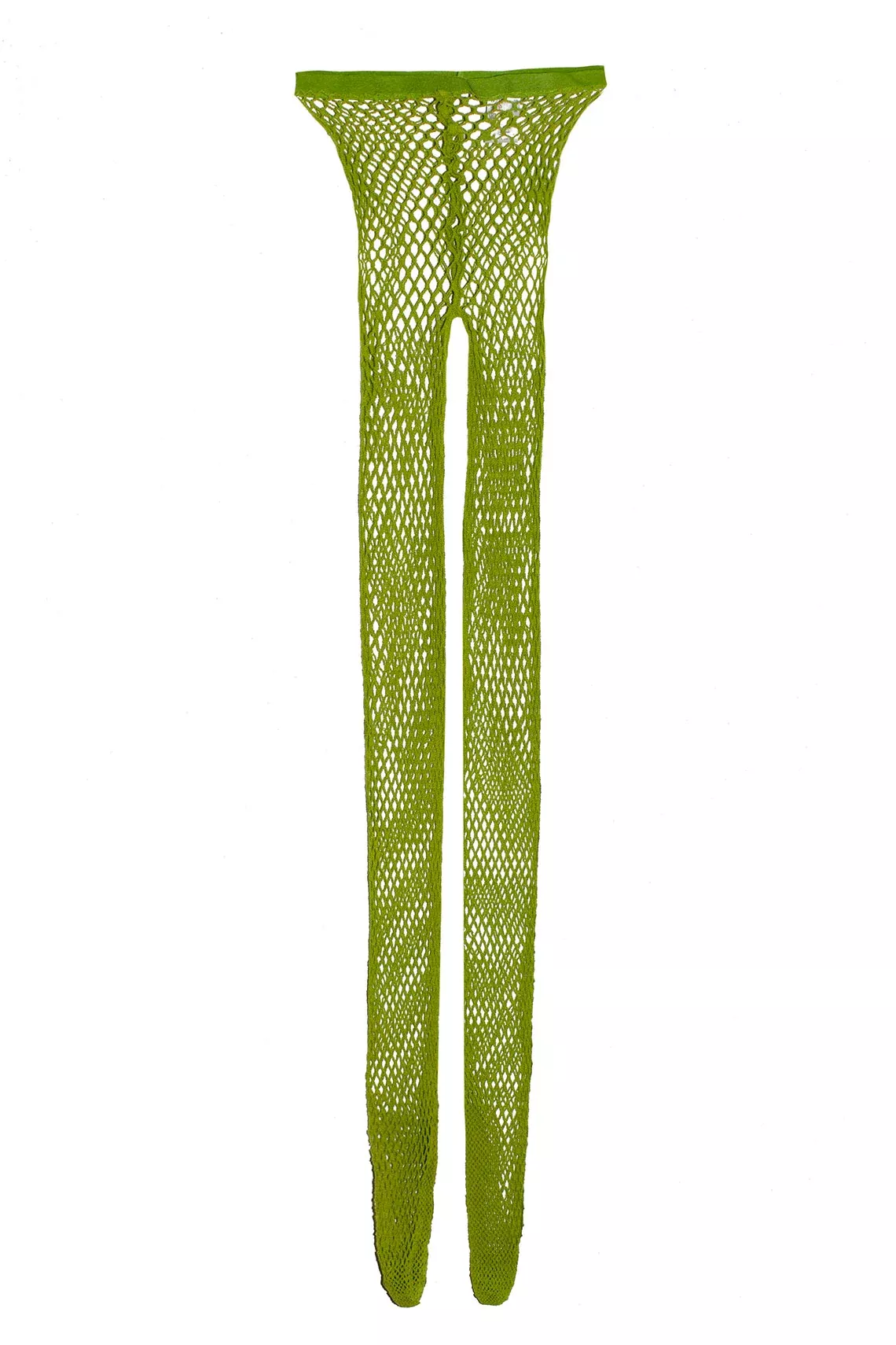 Matcha Green Fishnet Tights