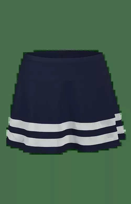 Maxine A-Line Skort - Slate - 14.5" Length