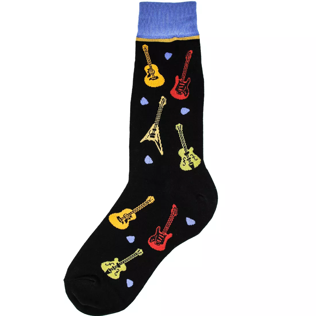 Men's All Over Guitars Socks