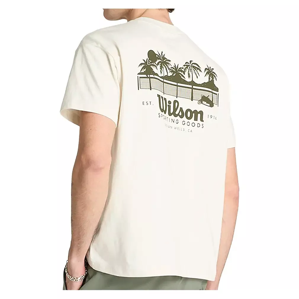 Men's Classic Cotton Graphic Tennis Tee