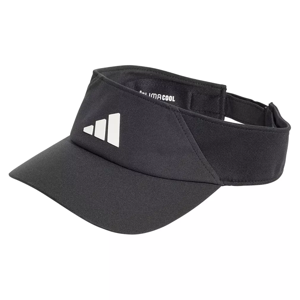 Men's Climacool Tennis Visor Black and White
