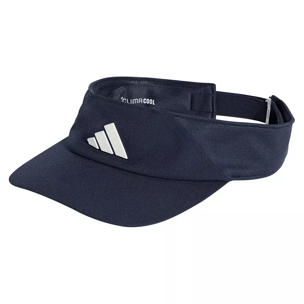 Men's Climacool Tennis Visor Legend Ink and White