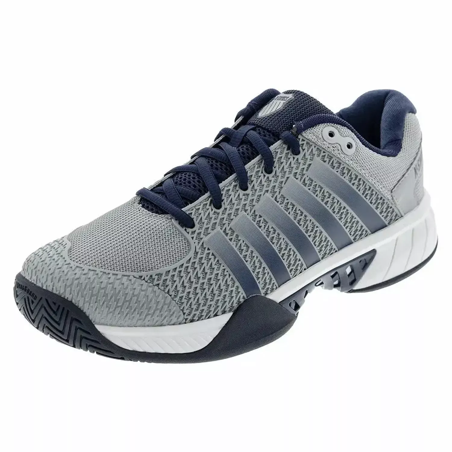 Men's Express Light Wide Pickleball Shoes Highrise and White