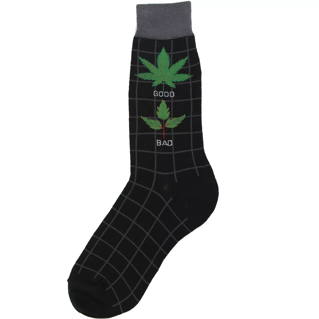 Men's Good/Bad Weed Socks