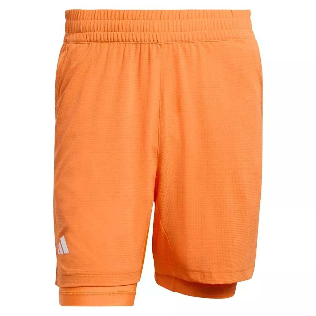Men's Melbourne Tennis Short Set Pure Orange