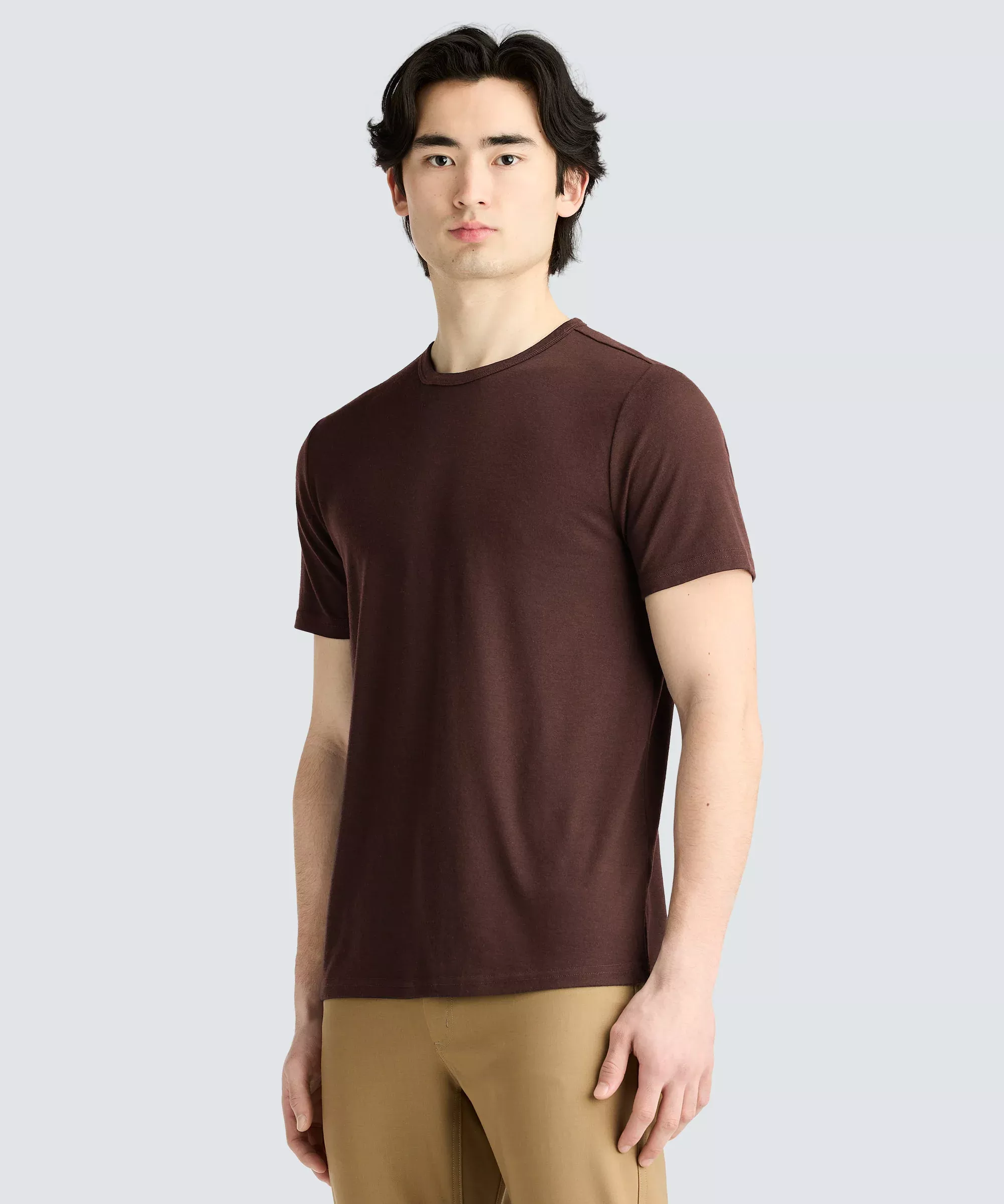 Men's Merino Crew Neck T‑Shirt