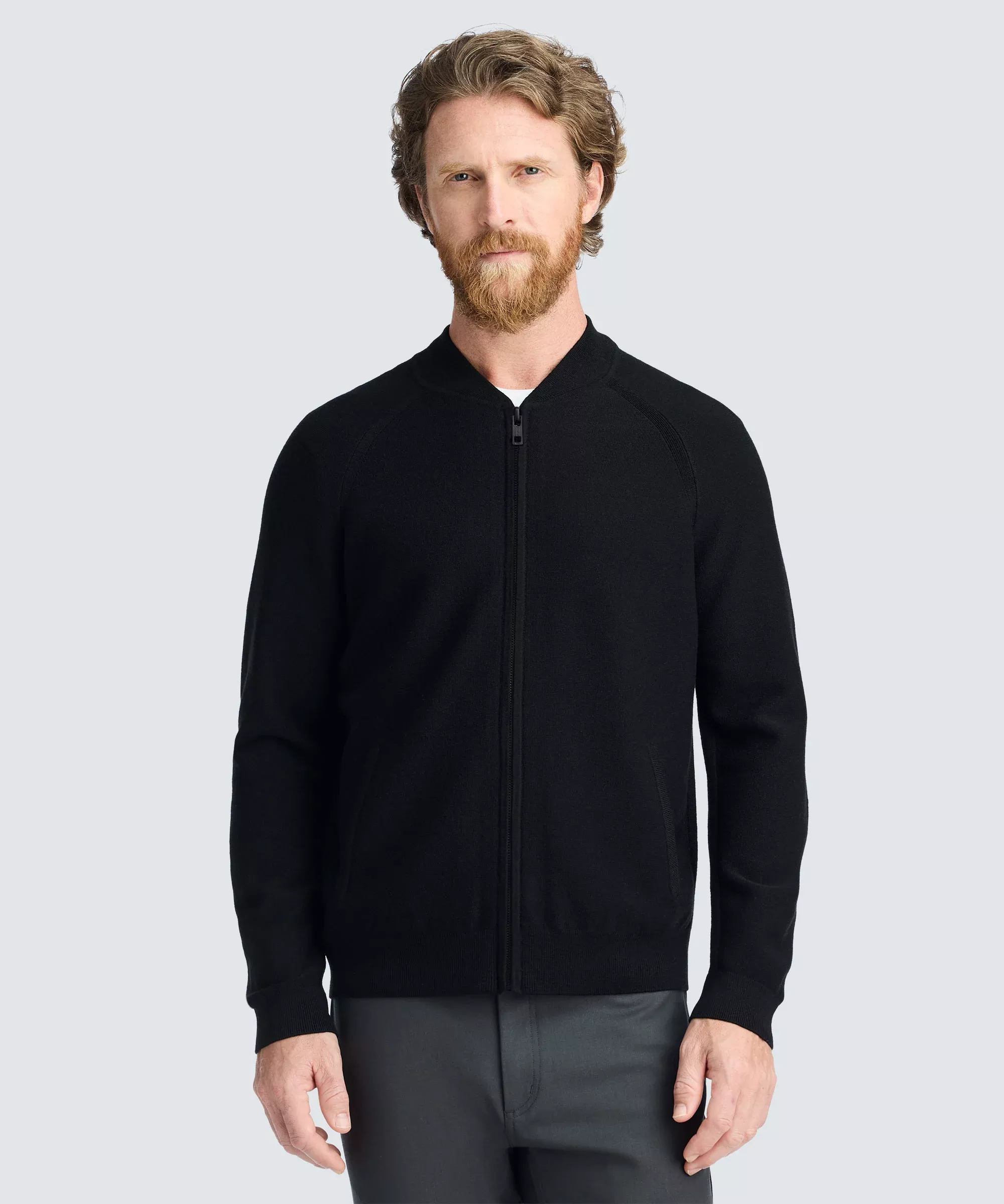 Men's Merino Knit Bomber