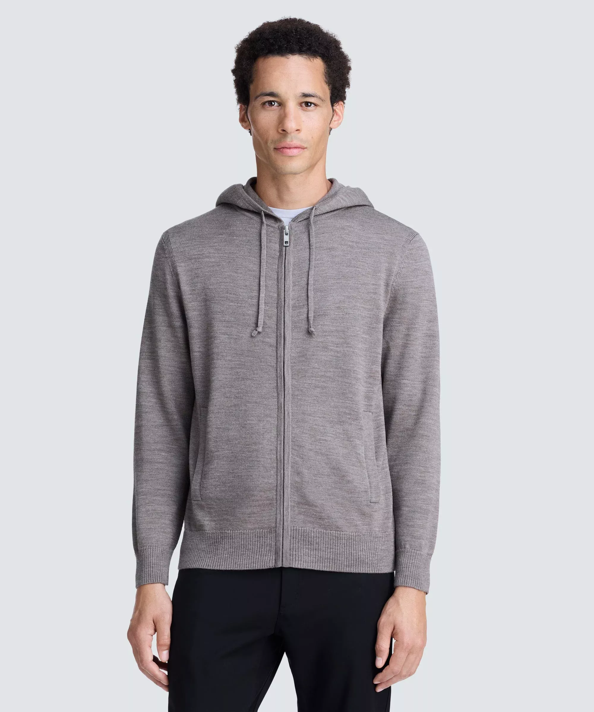 Men's Merino Knit Hoodie