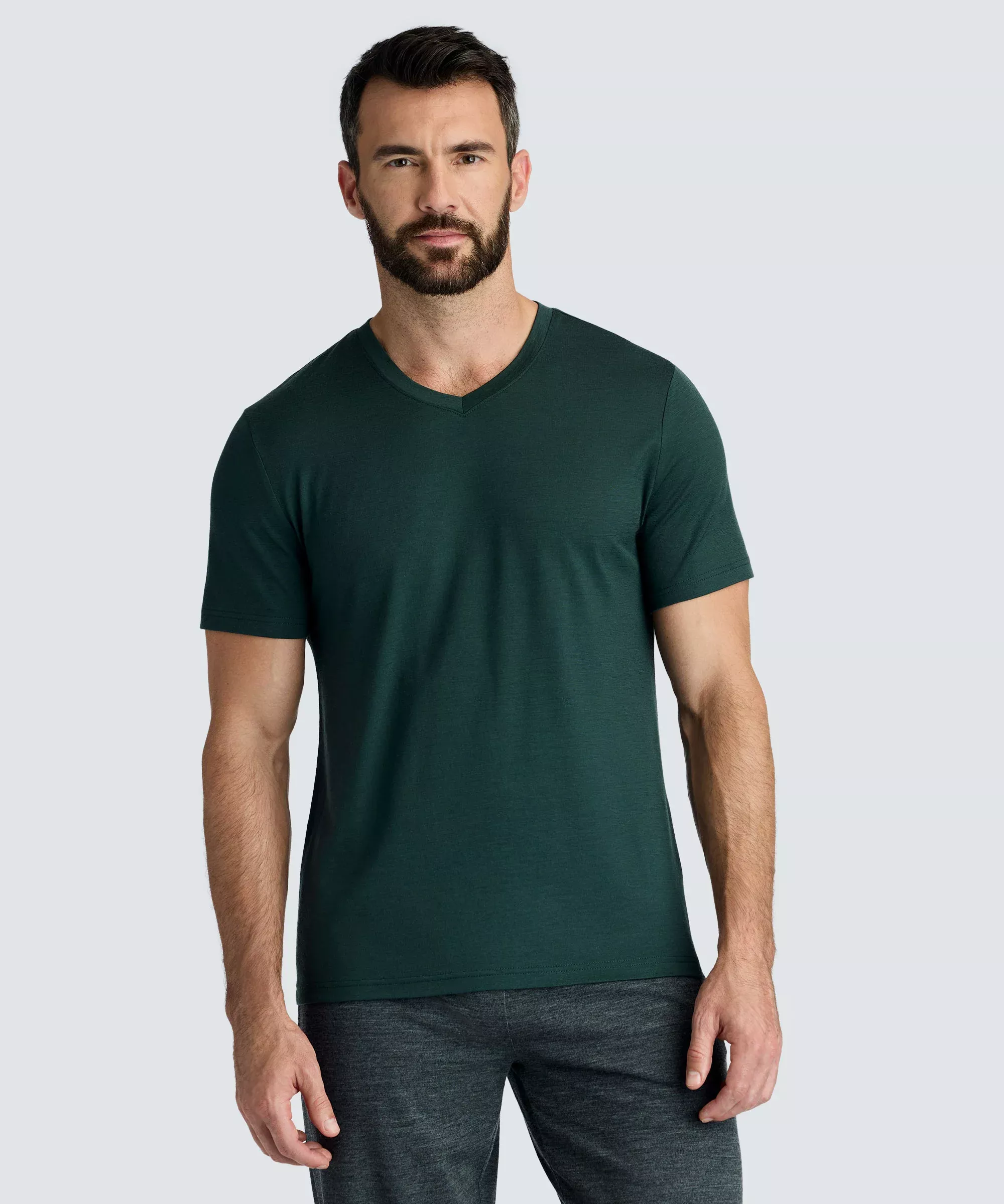 Men's Merino V‑Neck T‑Shirt