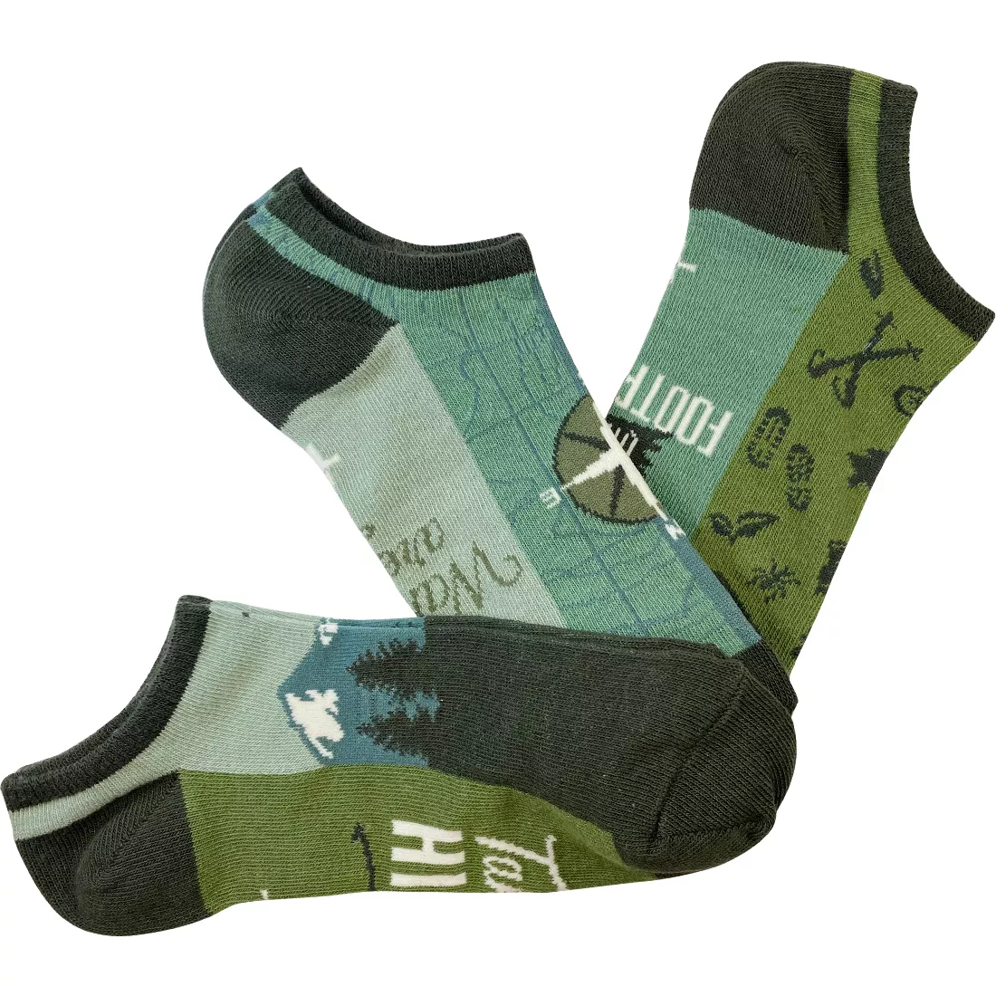 Men's No-Shows Get Outdoors Socks
