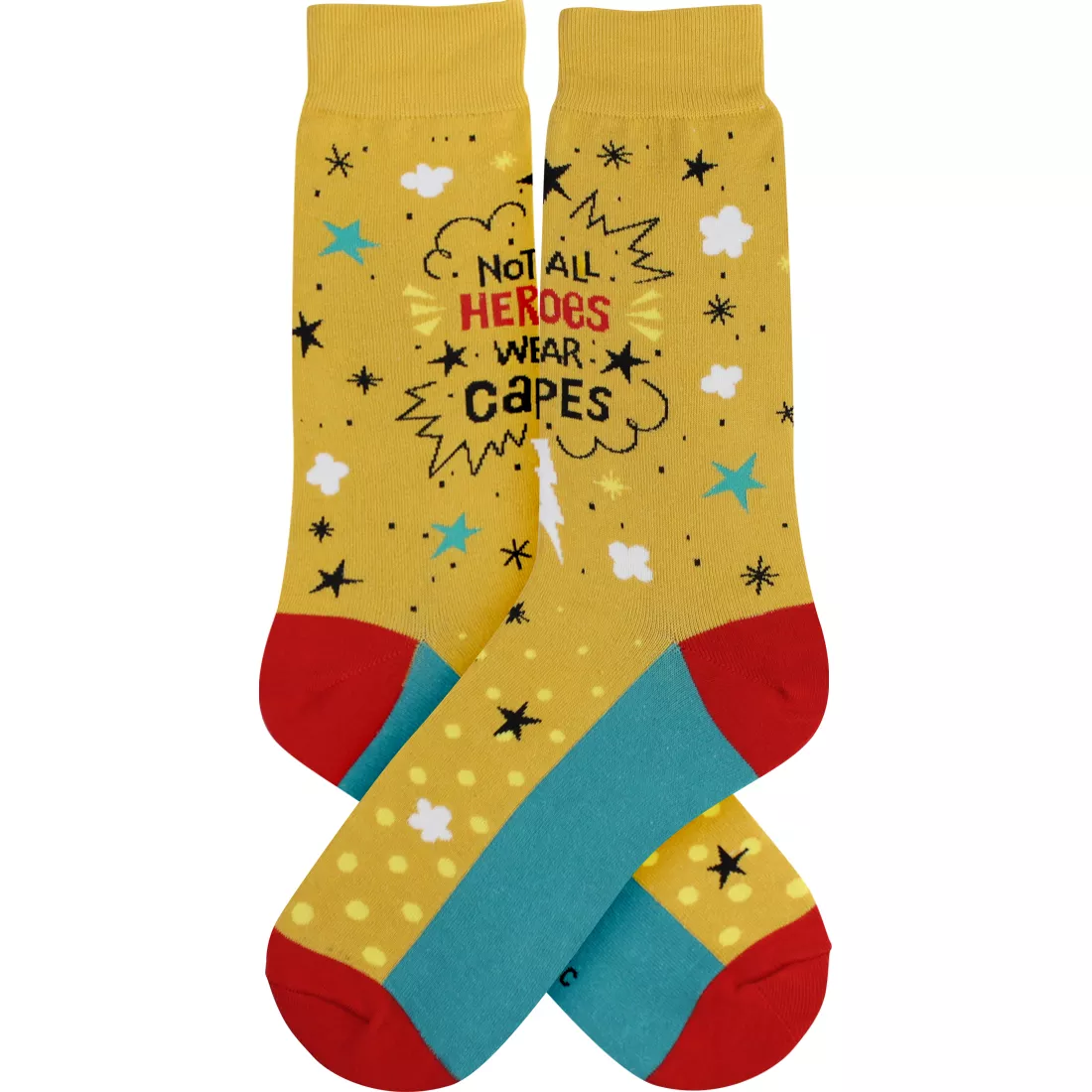 Men's Not All Heroes Wear Capes Socks