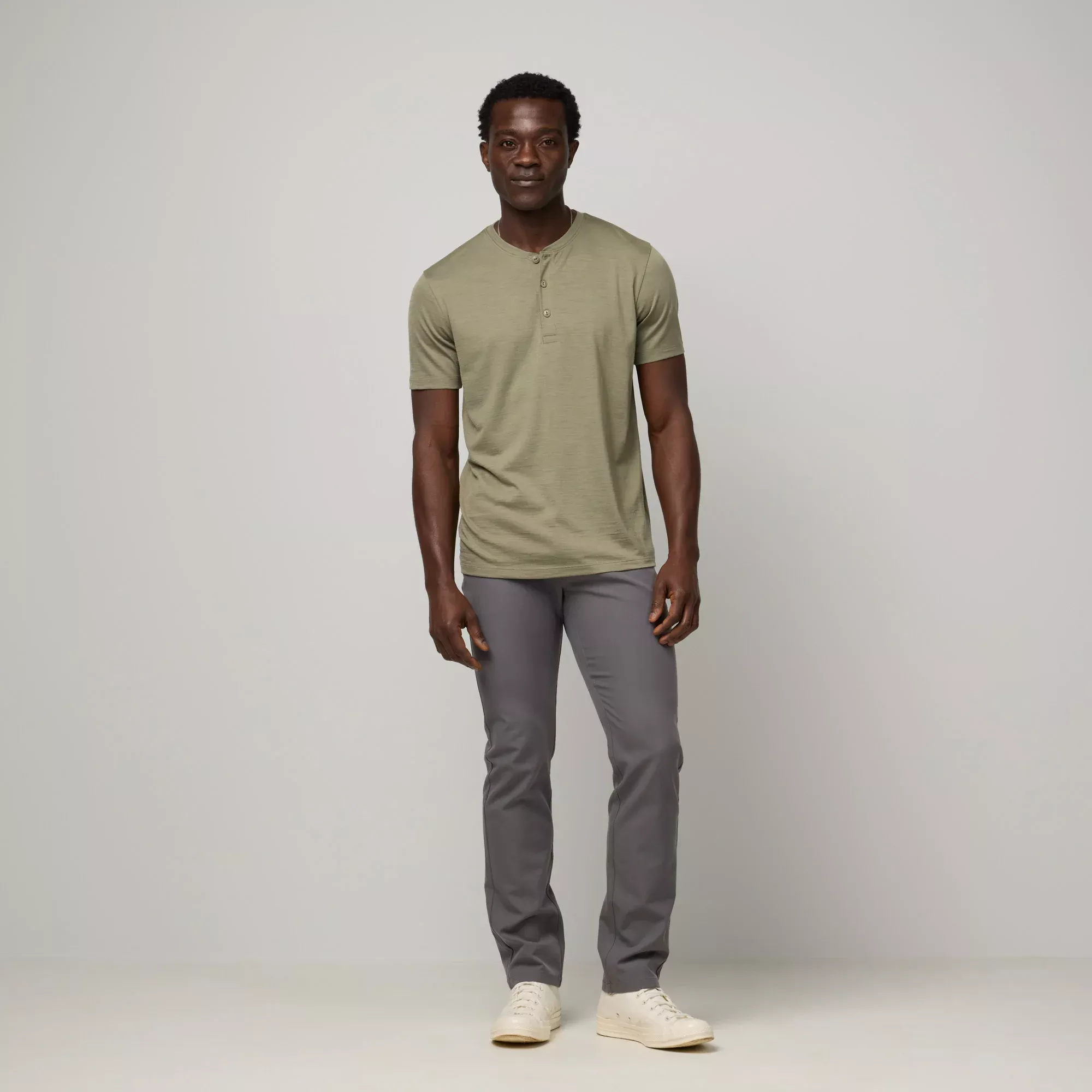 Men's Signature Short Sleeve Henley