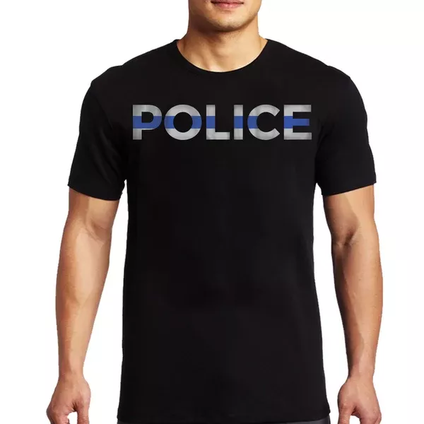 Men's T-Shirt - Police Thin Blue Line
