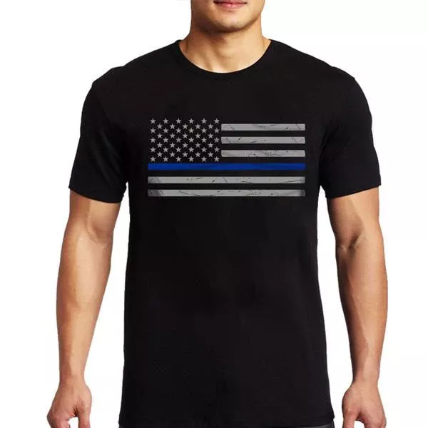 Men's T-Shirt - Thin Blue Line Classic