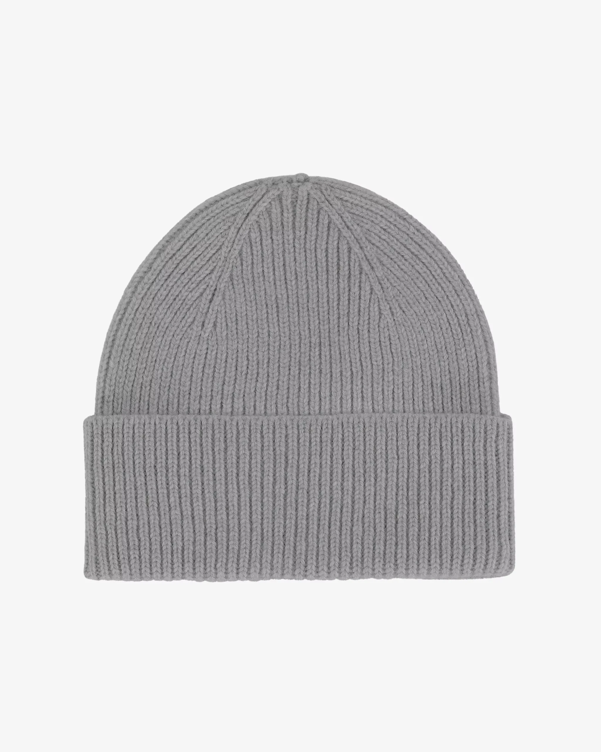 Merino Wool Beanie - Heather Grey