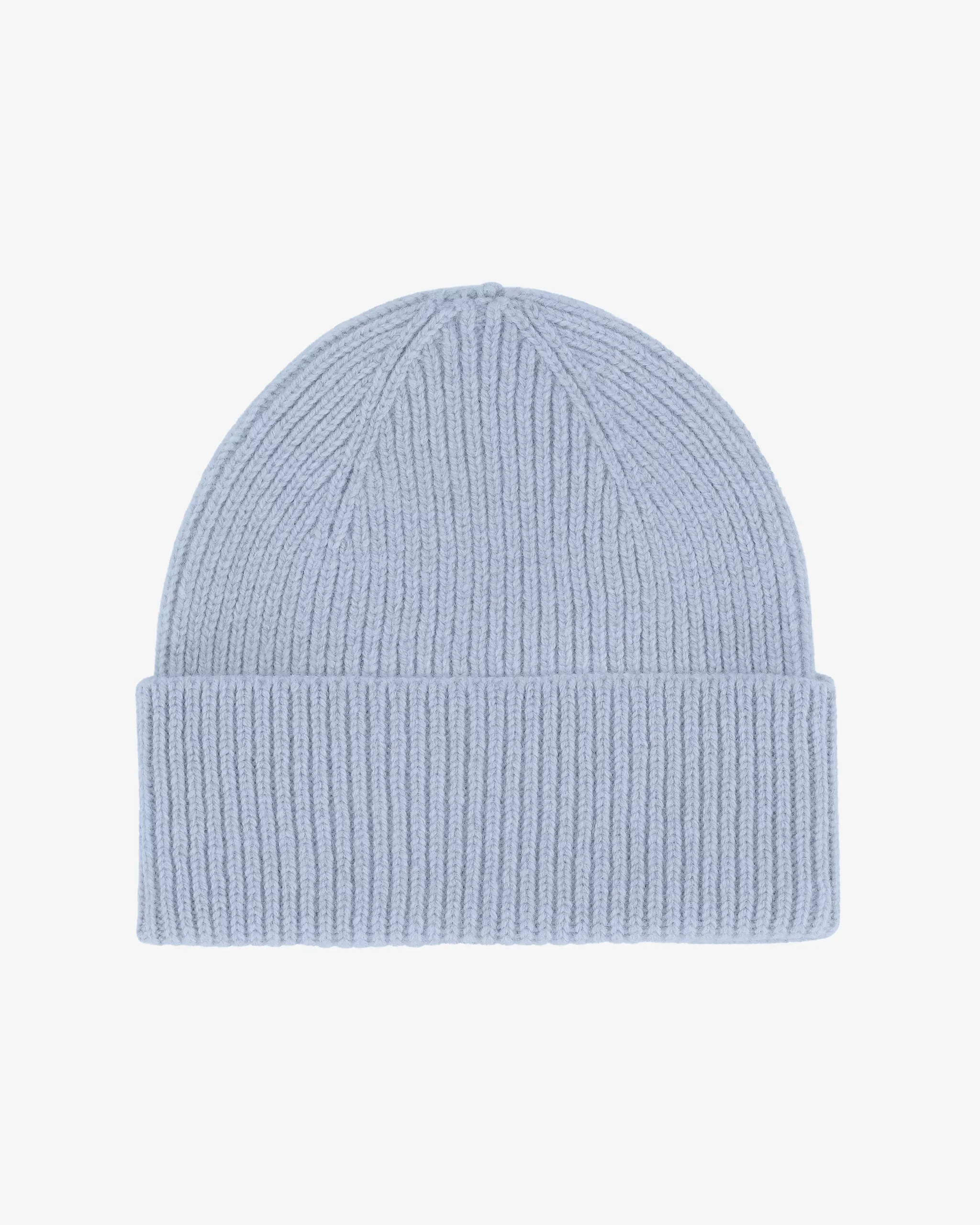 Merino Wool Beanie - Polar Blue
