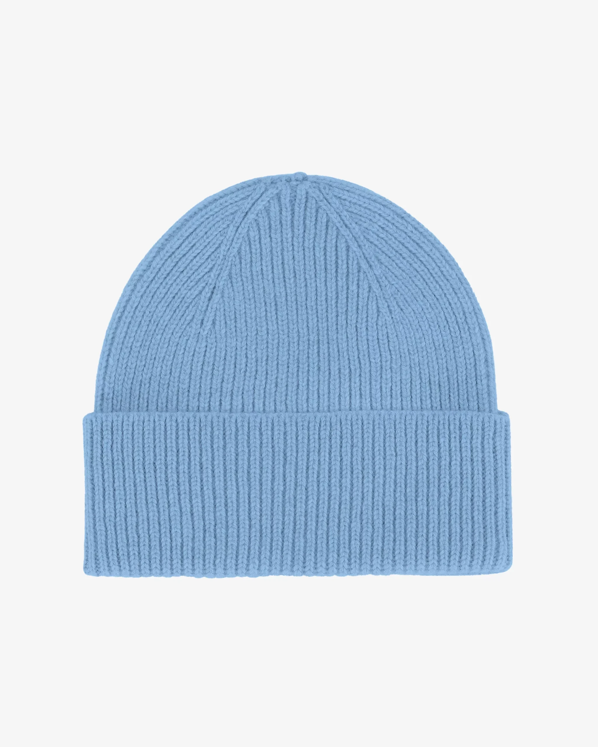 Merino Wool Beanie - Seaside Blue