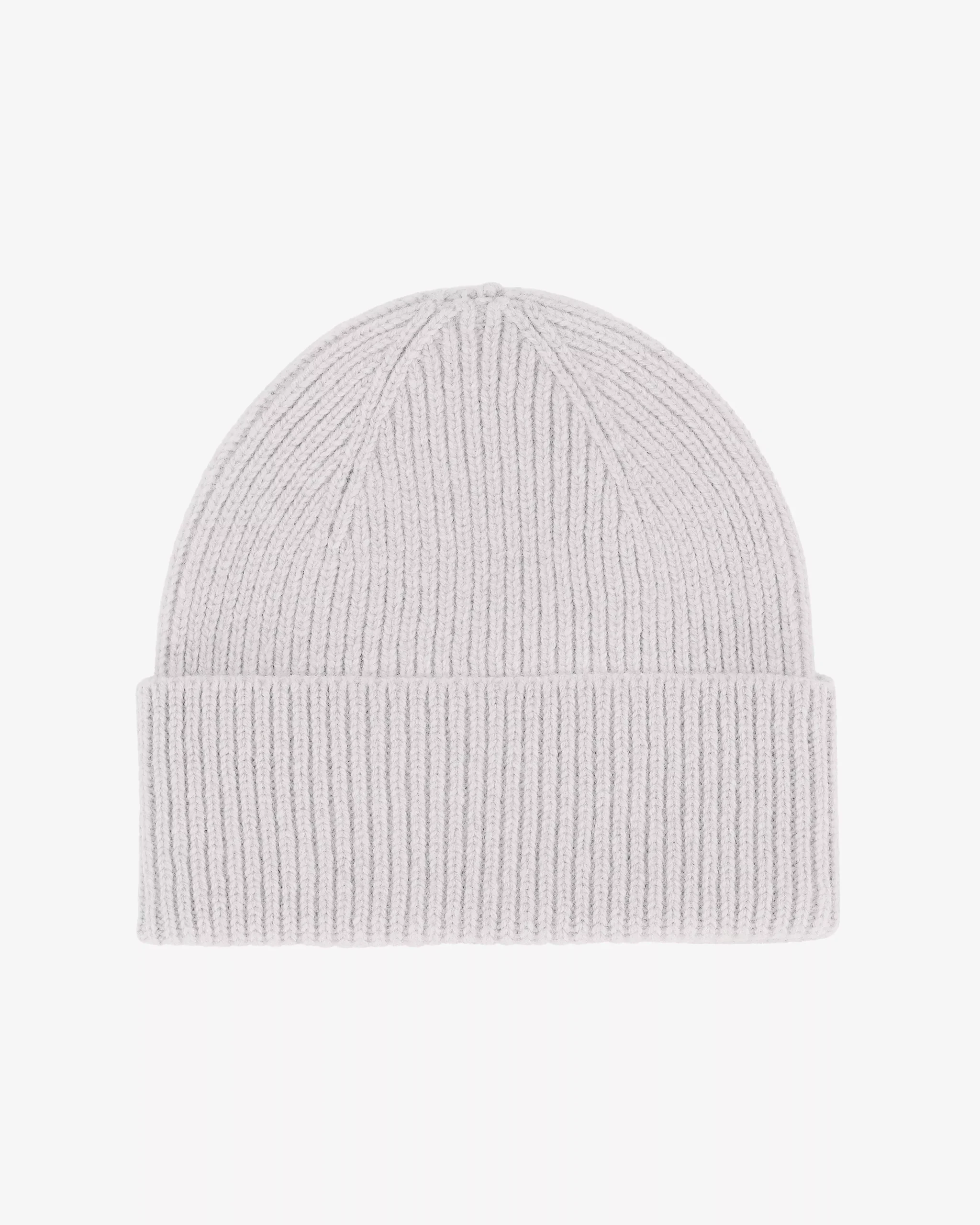 Merino Wool Beanie - Snow Melange