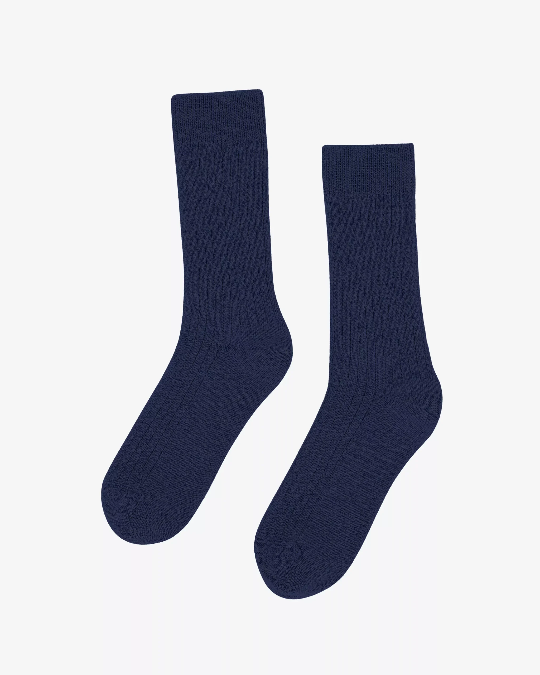 Merino Wool Blend Sock - Marine Blue