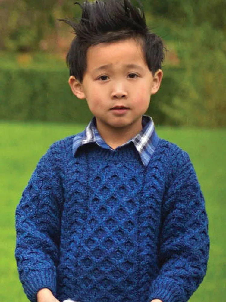 Merino wool Children's Aran Sweater