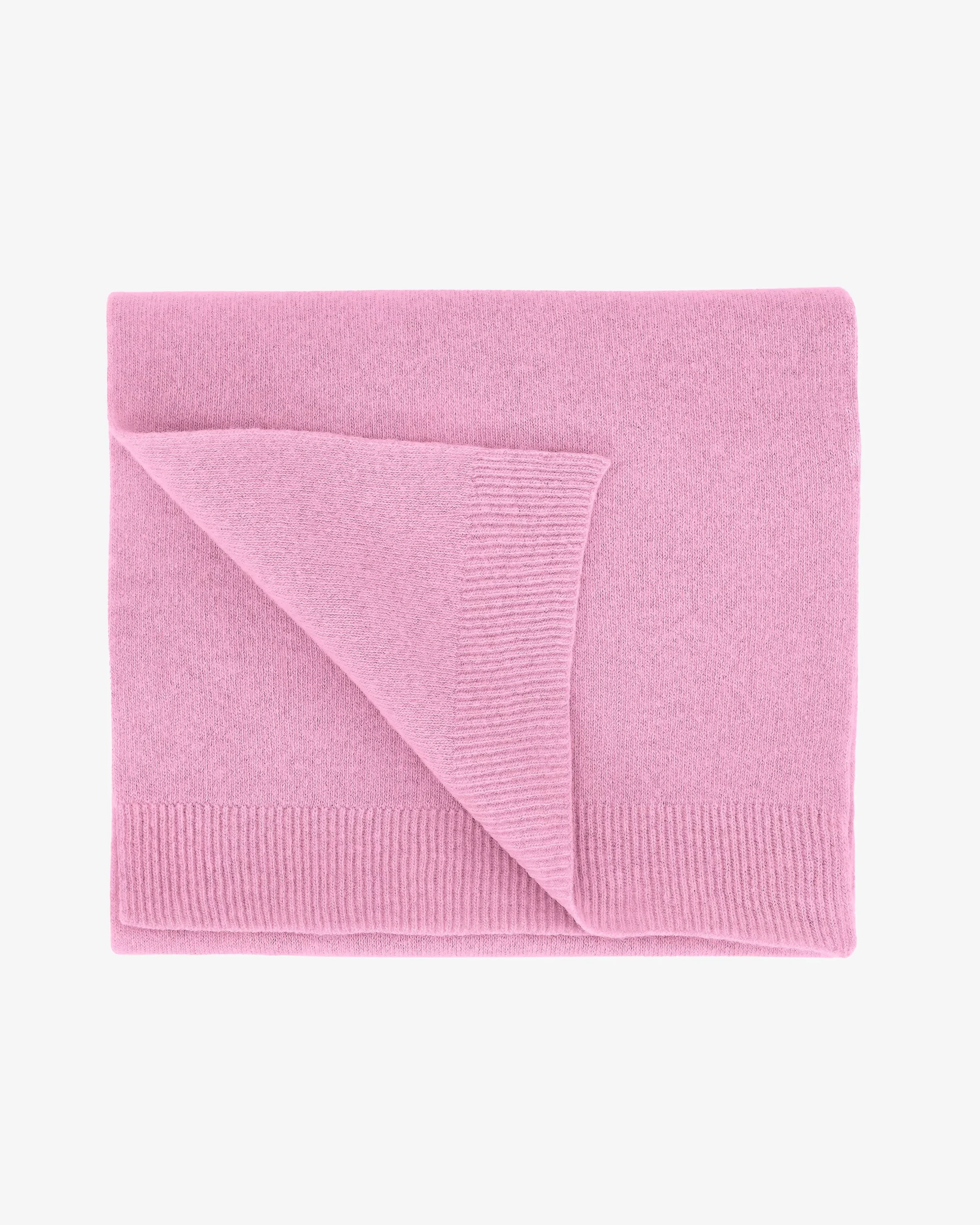 Merino Wool Scarf - Cherry Blossom