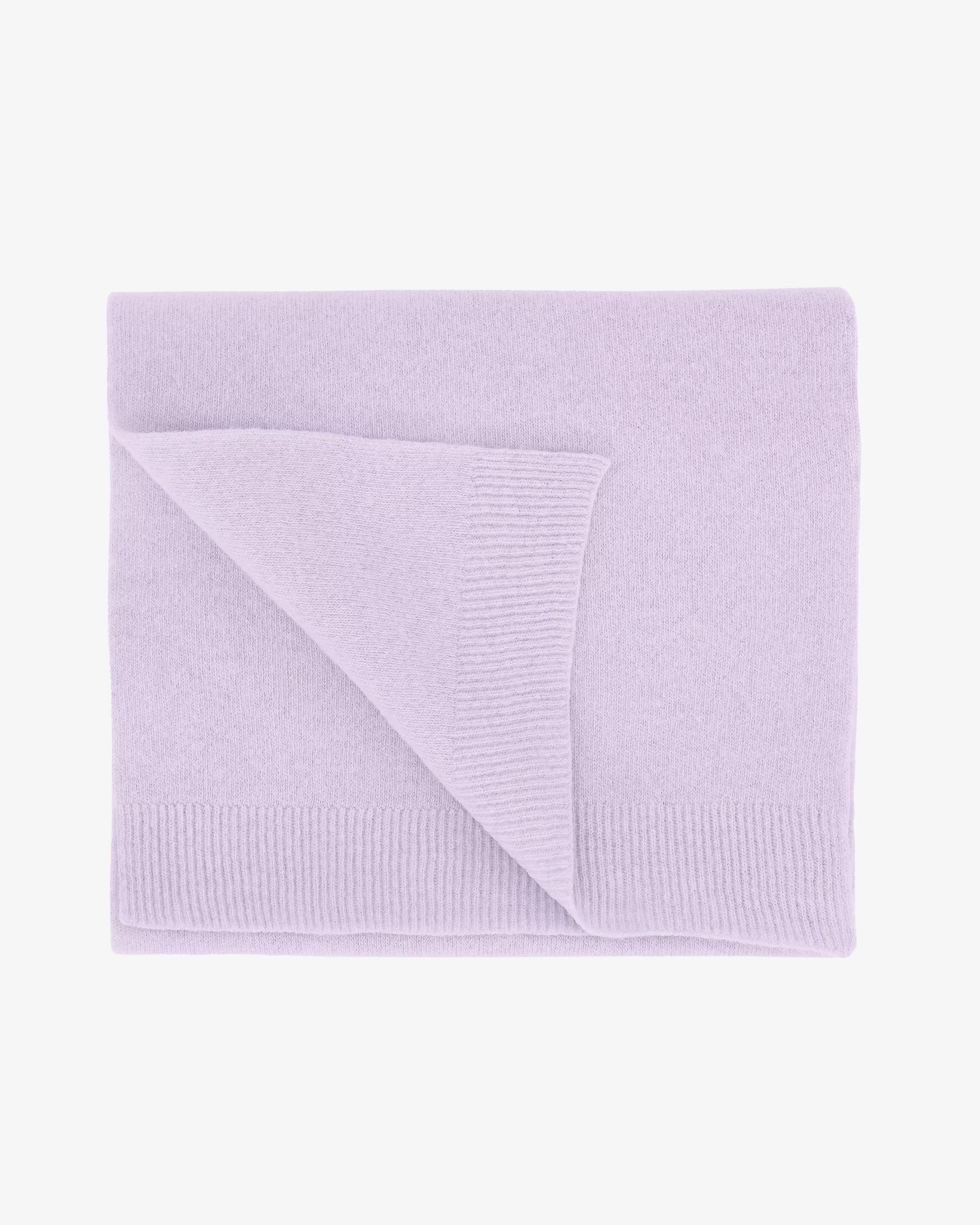 Merino Wool Scarf - Soft Lavender