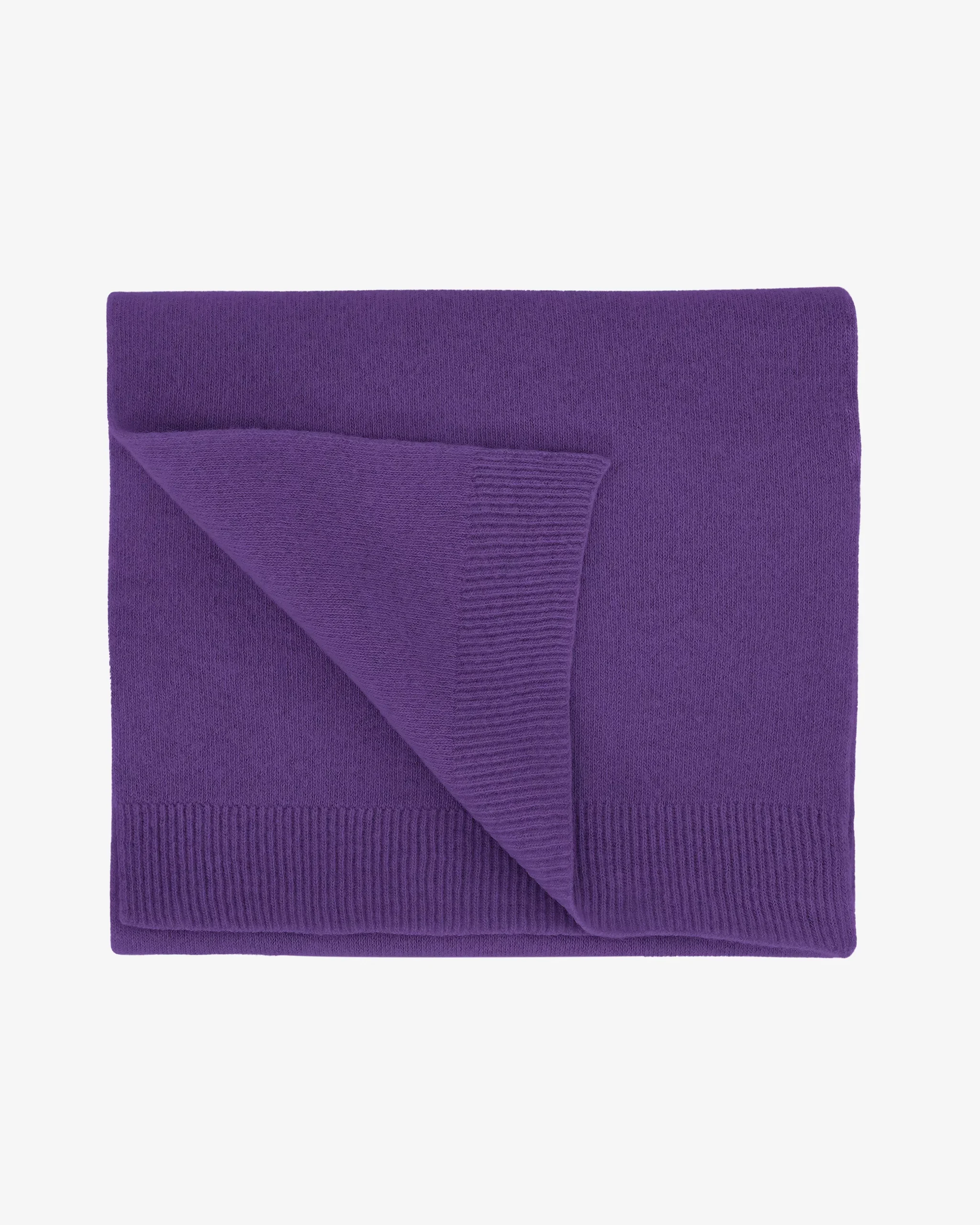 Merino Wool Scarf - Ultra Violet