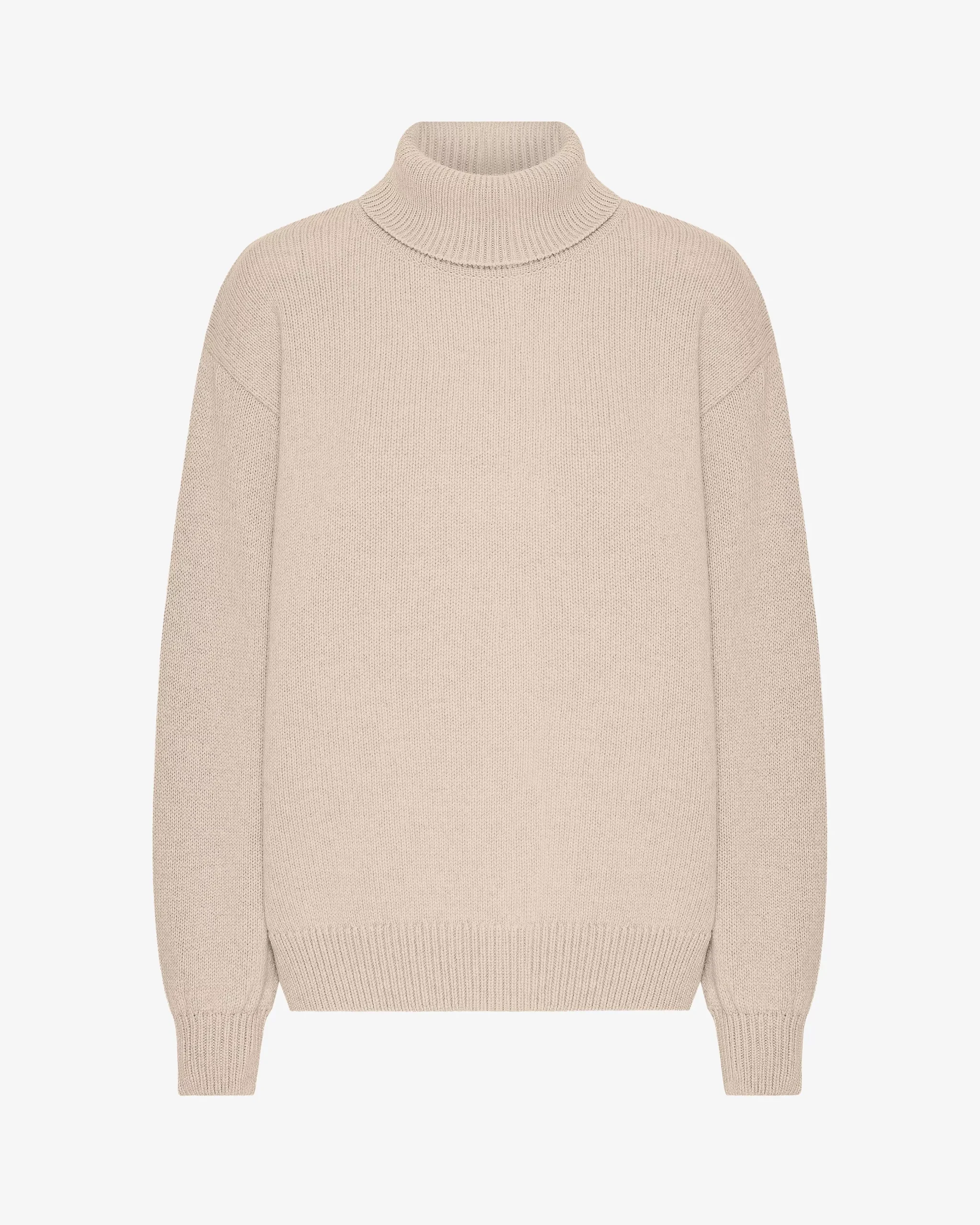 Merino Wool Turtleneck - Ivory White