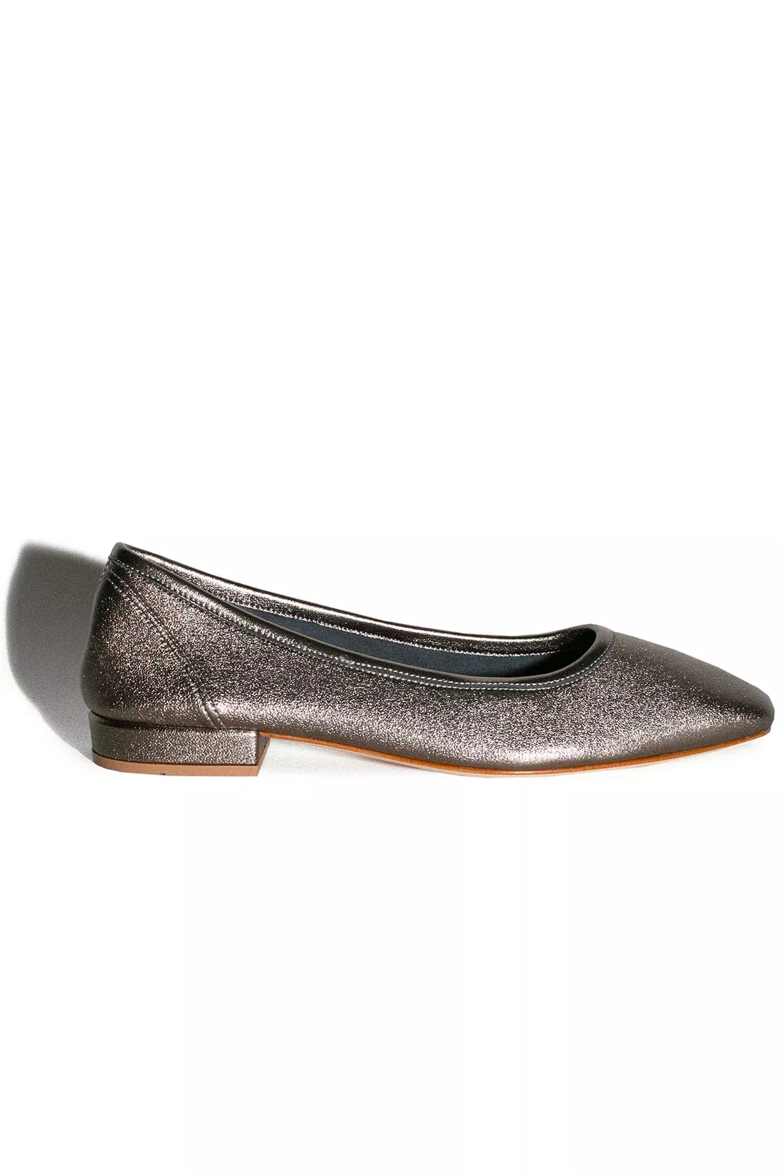 Metallic Anthracite Serafina Flat