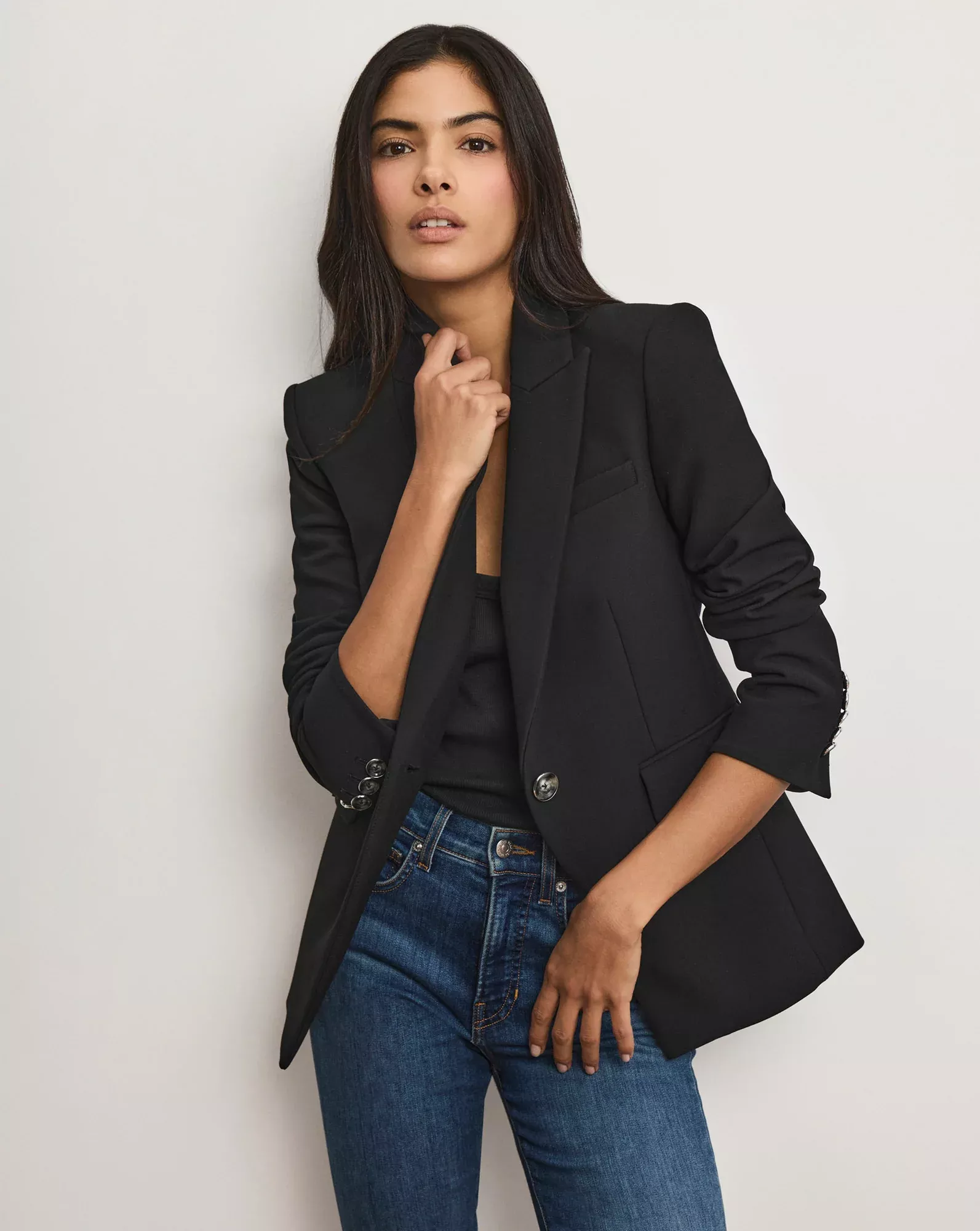 Miller Single-Breasted Dickey Jacket