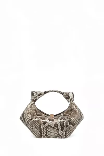 Mini Antonia Bag in Black & White Inversa™ Snakeskin