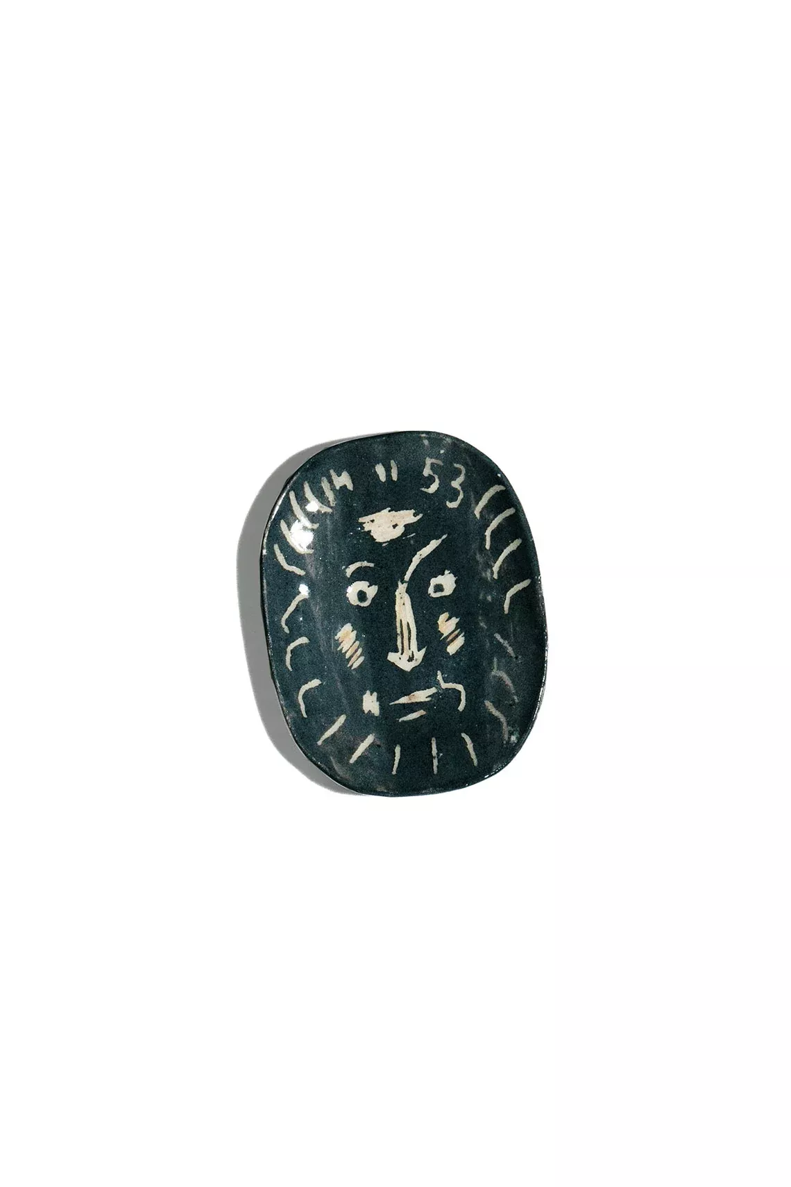 Miniature Black Platter