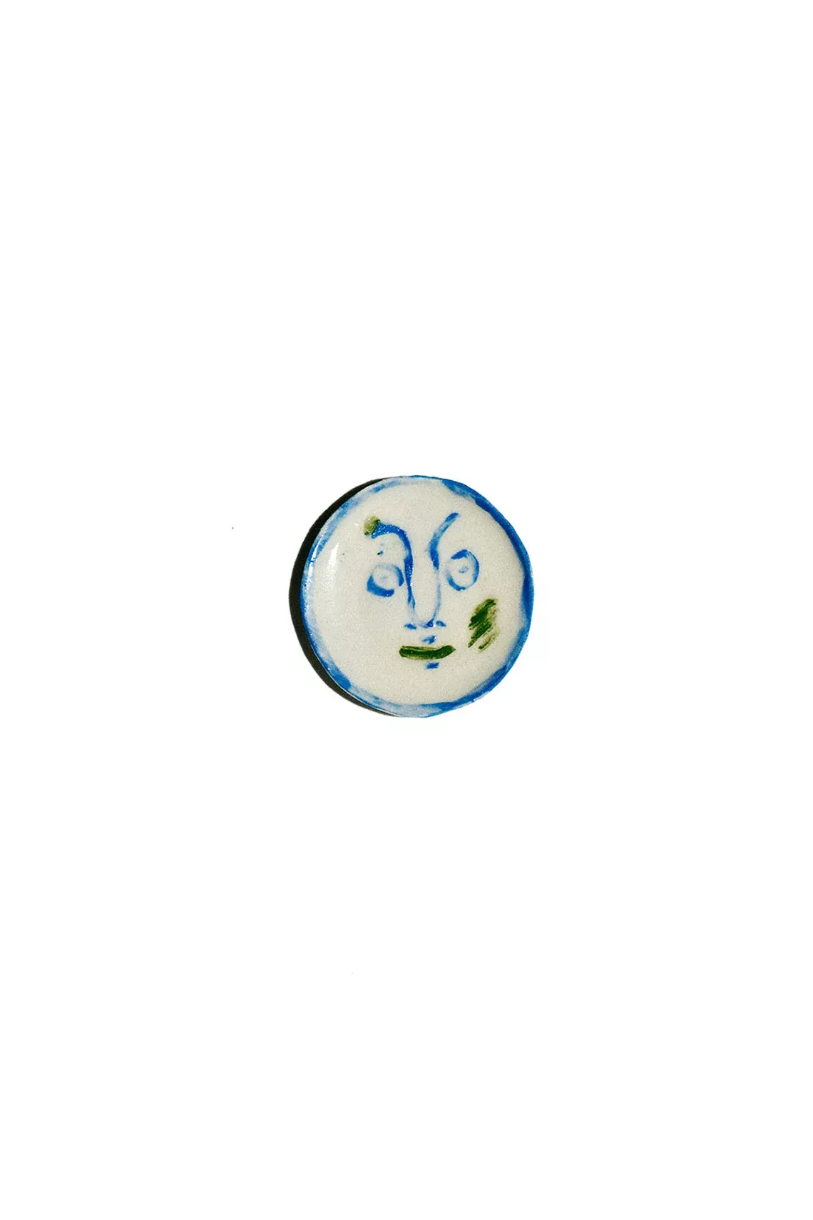 Miniature Blue Face Plate