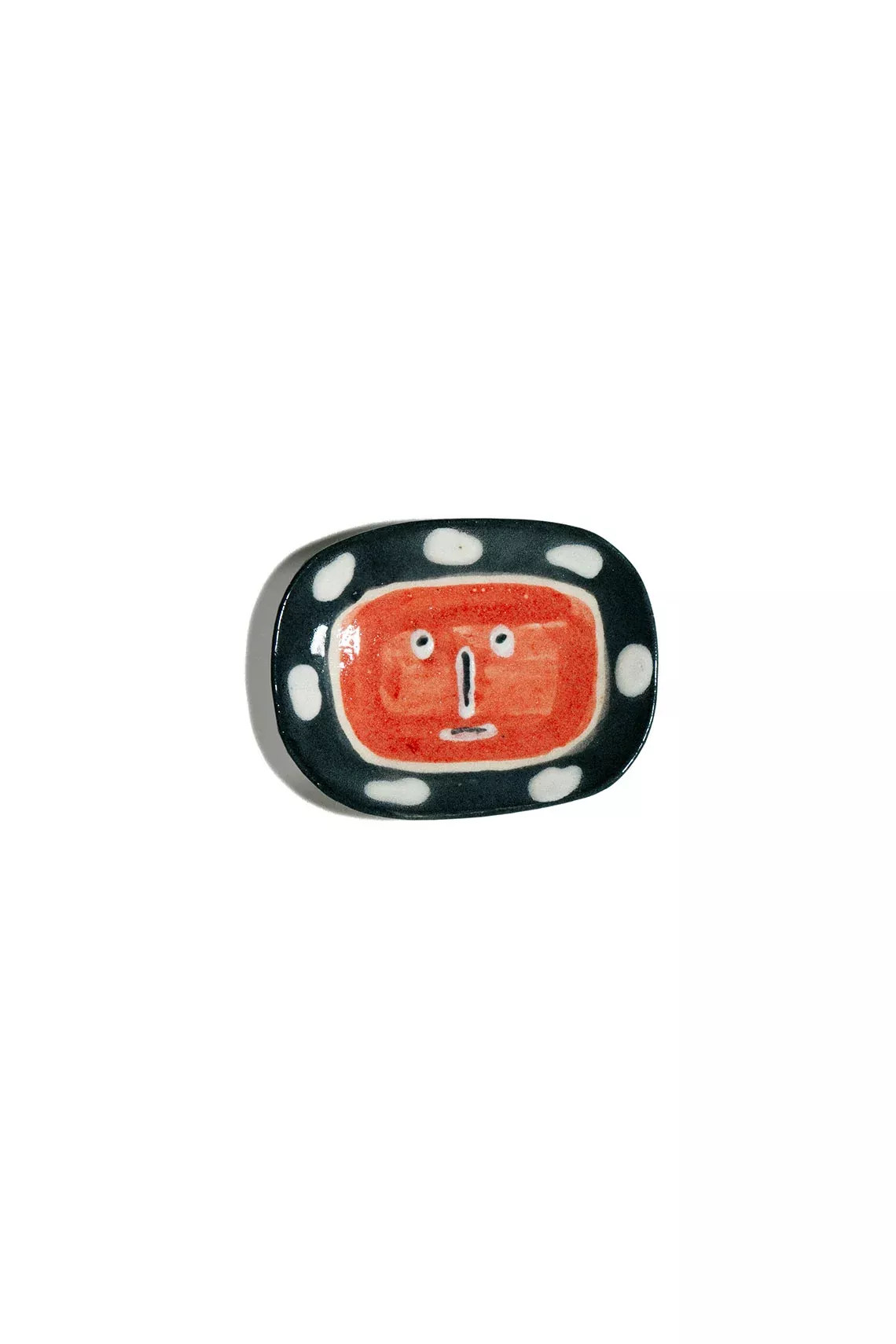 Miniature Red Platter