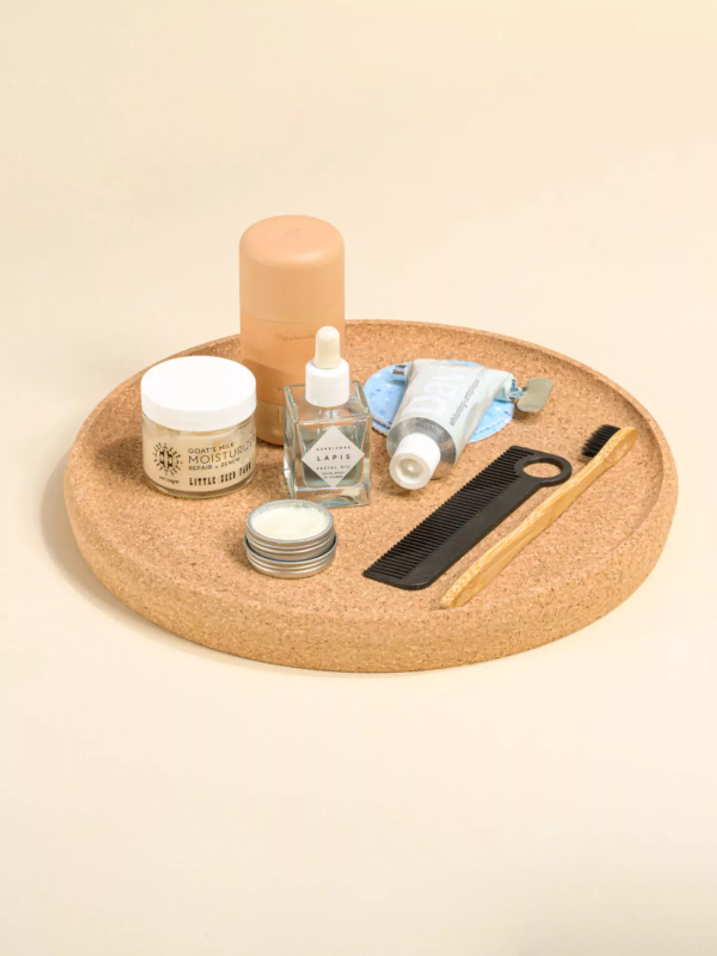 Minimalistic Cork Tray (Round)