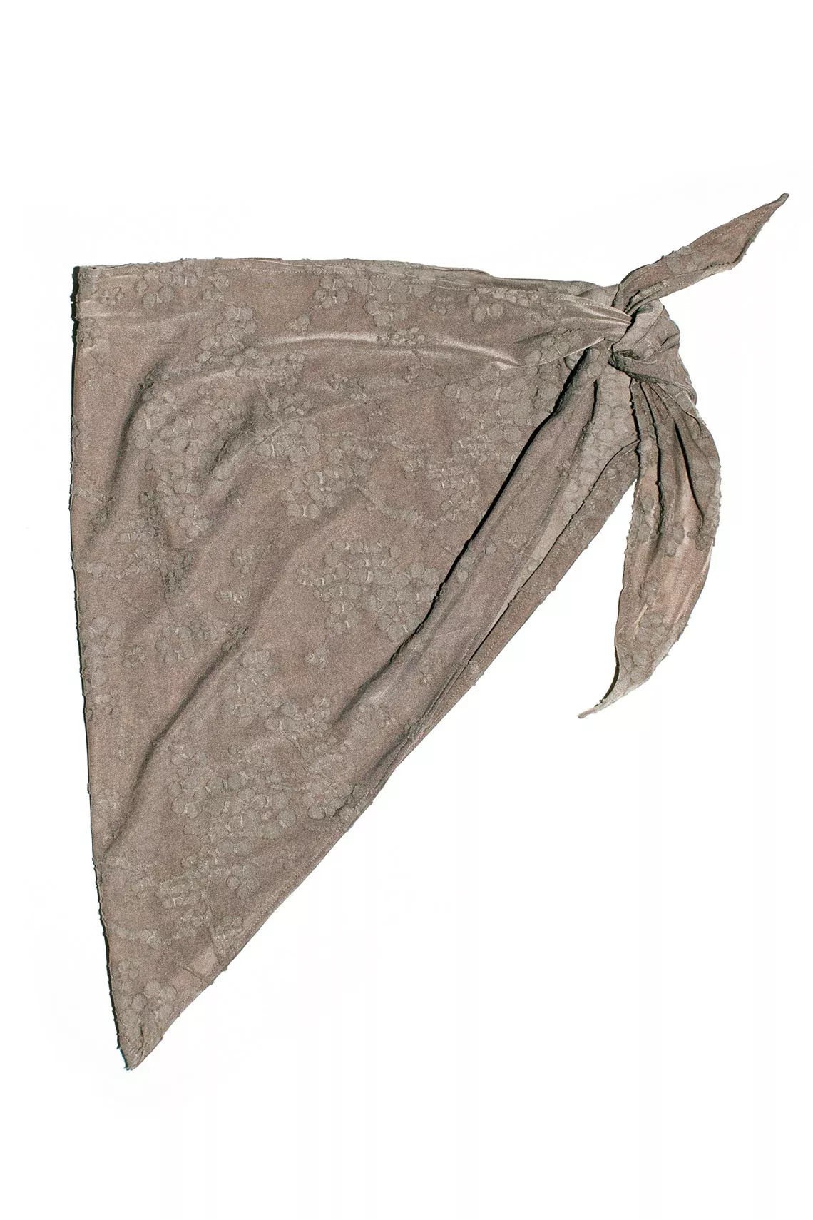 Mink Flower Lace Triangle