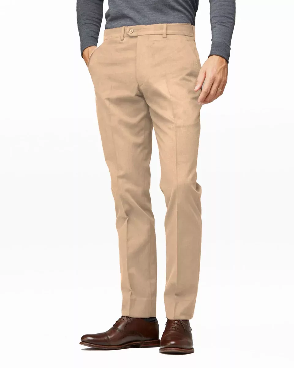 Moleskin Cotton Trouser, Camel