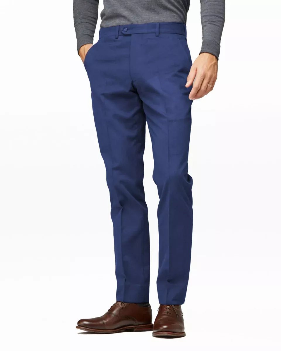 Moleskin Cotton Trouser, Navy