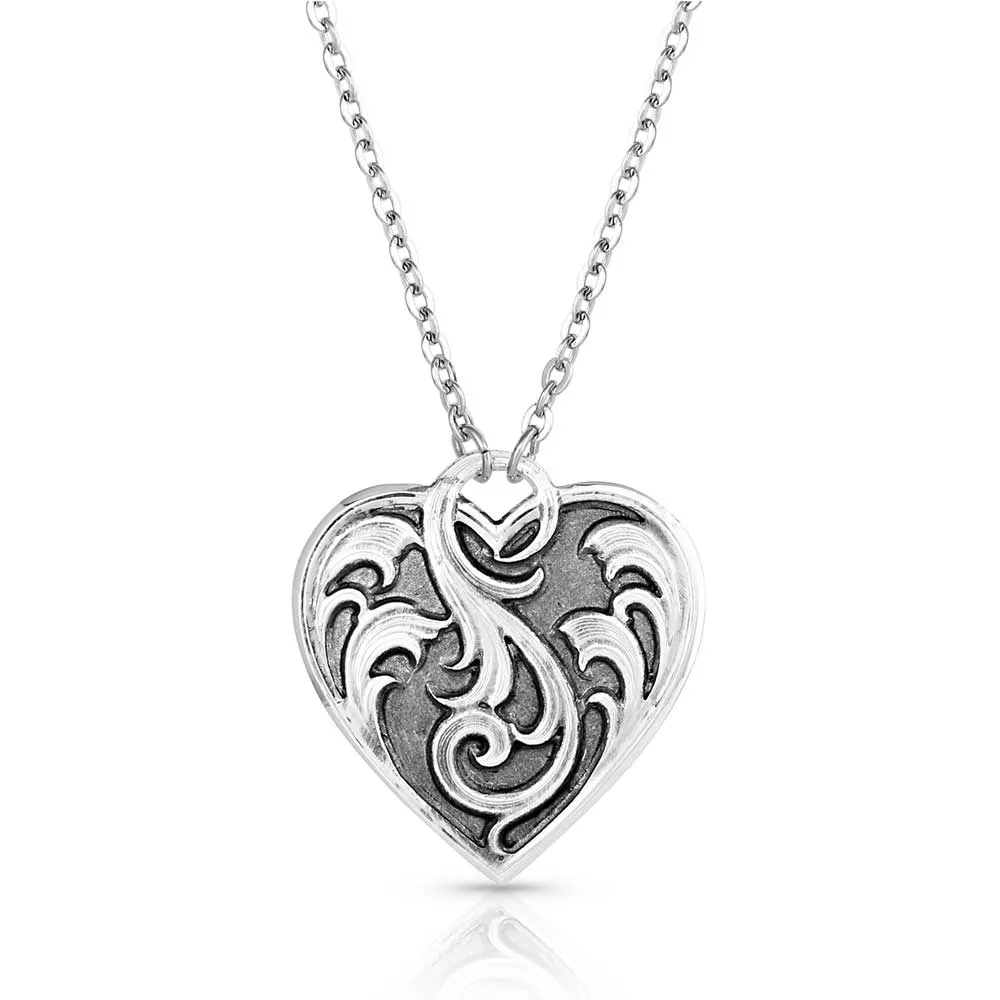 MONTANA SILVERSMITH ACE OF HEARTS NECKLACE STYLE NC4880
