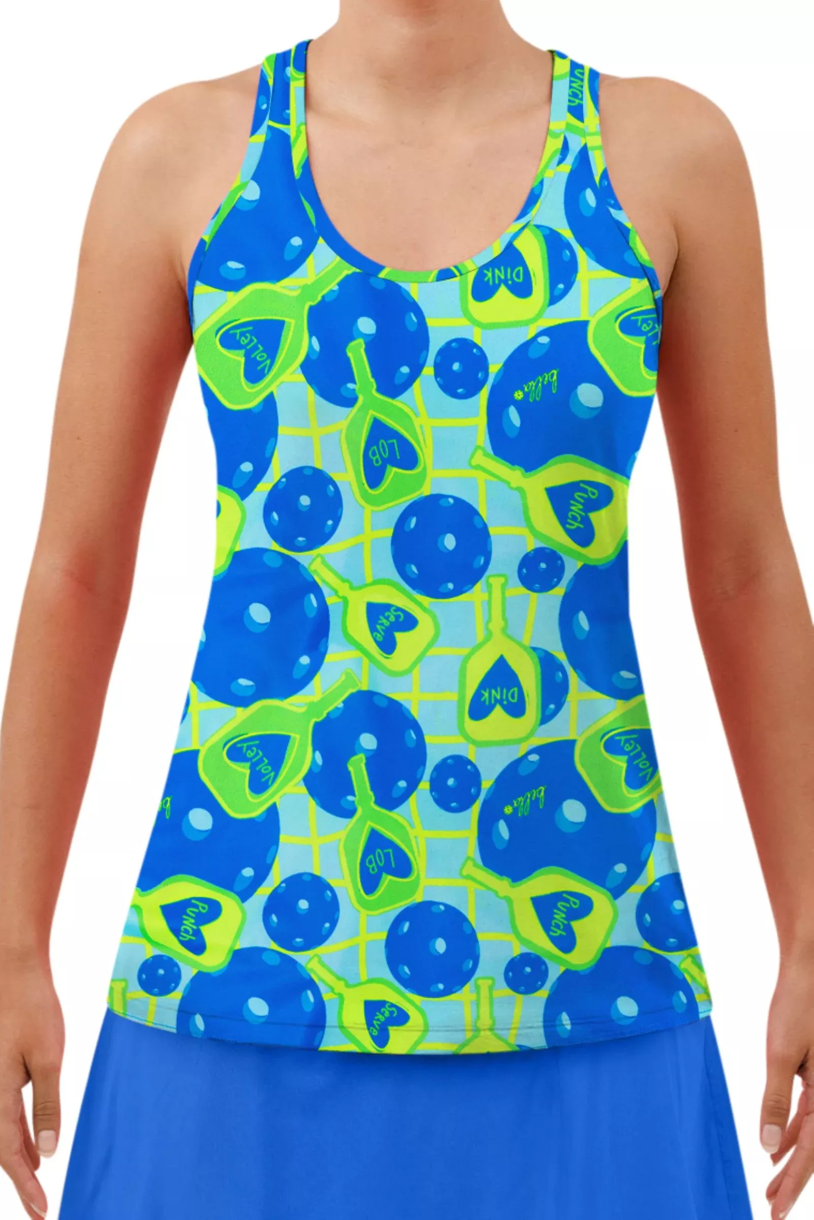 Net Worth Racerback Tank