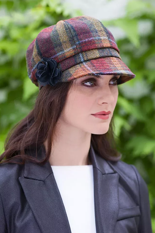 Newsboy Cap Autumn checkcol.321