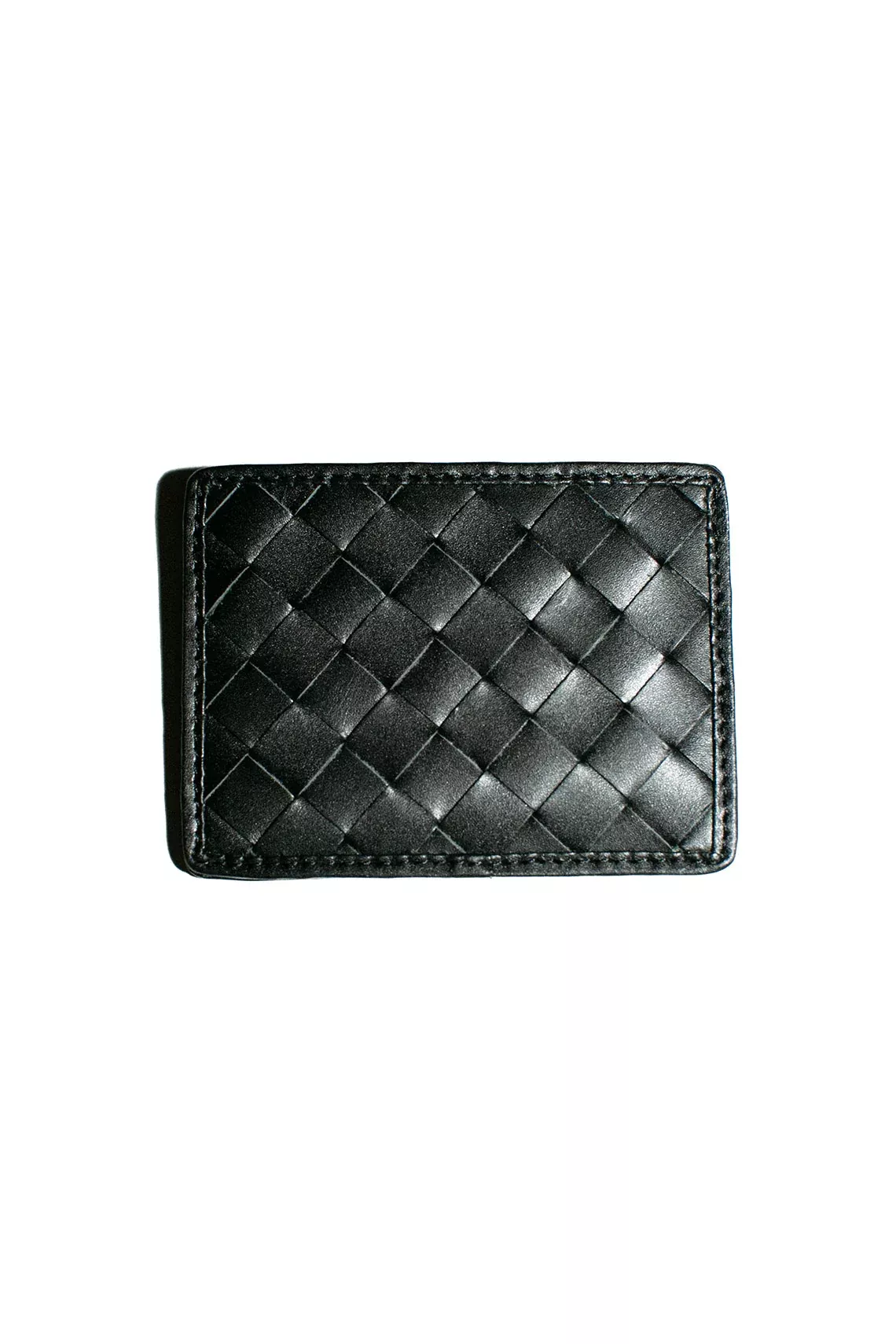 Nico Black Woven Card Case