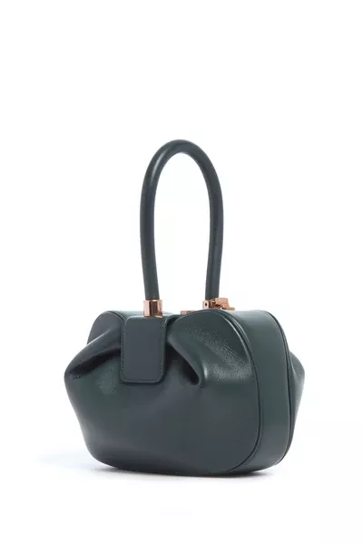 Nina Bag in Green Nappa Leather