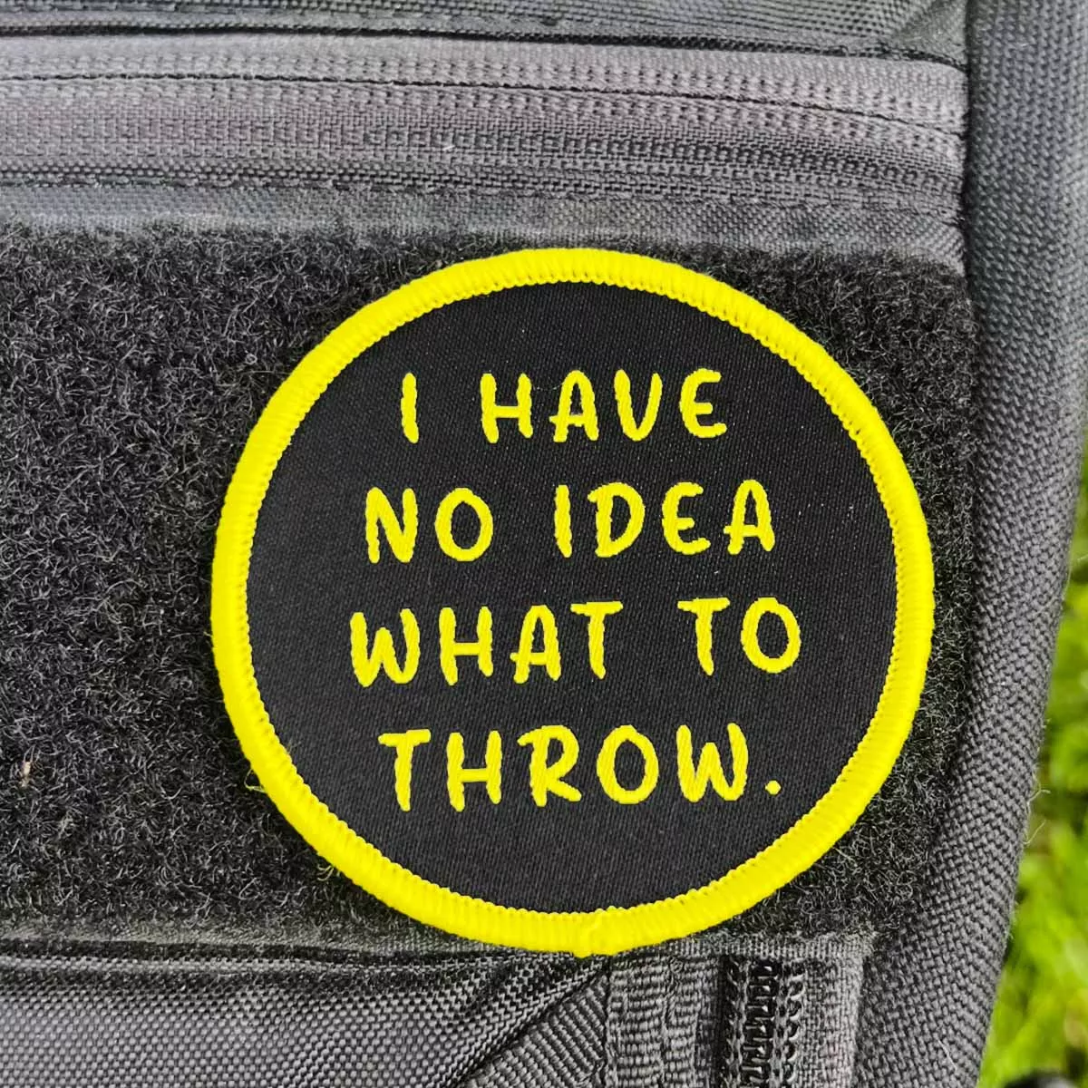 No Idea What To Throw Disc Golf Patches