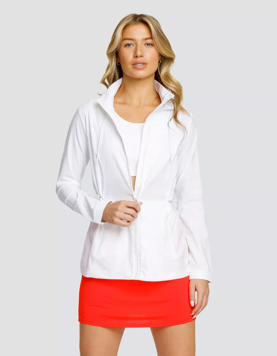 NOLA JACKET WITH HOOD - CHALK WHITE
