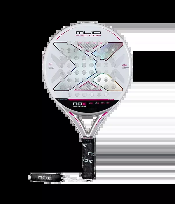 NOX ML10 Pro Cup Silver 2025 Miguel Lamperti Padel Racket