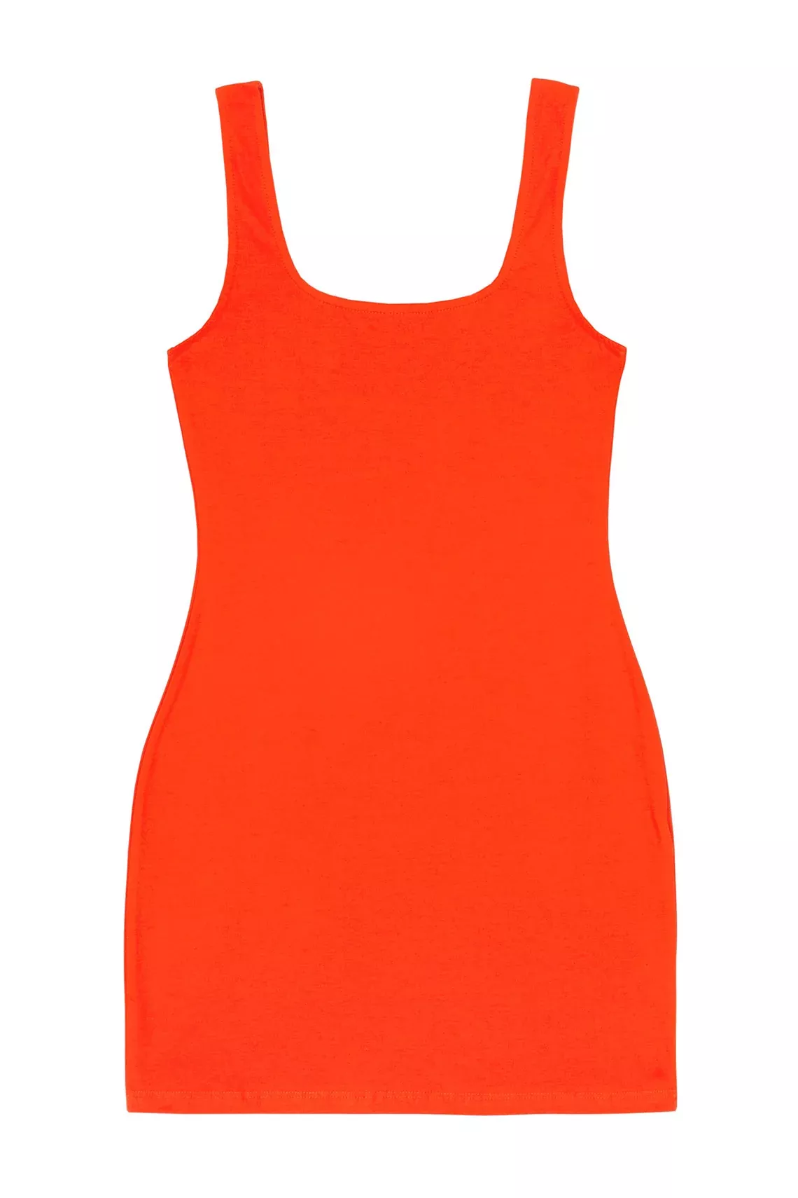 Orange Sfera Mini Dress