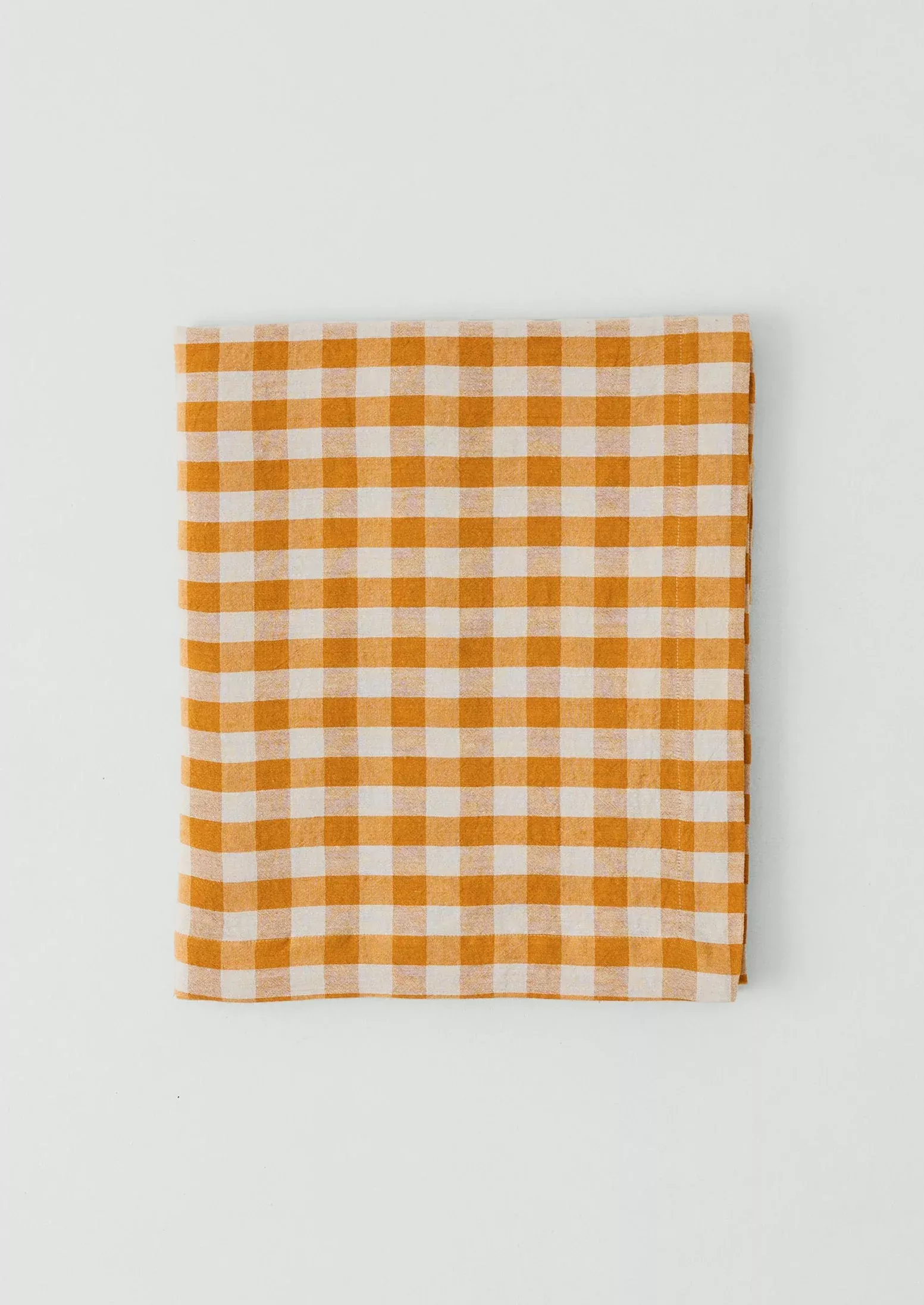 Orchard Check Linen Cotton Tablecloth
