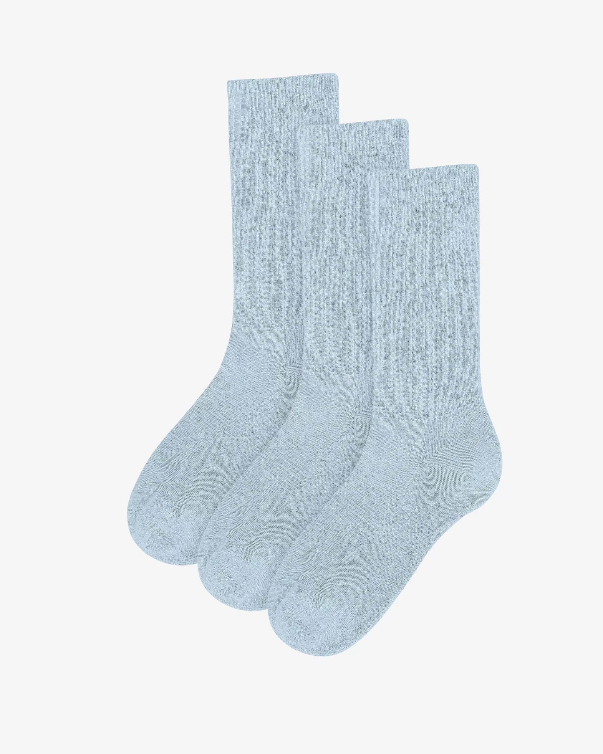 Organic Active Sock - Polar Blue (3-Pack)